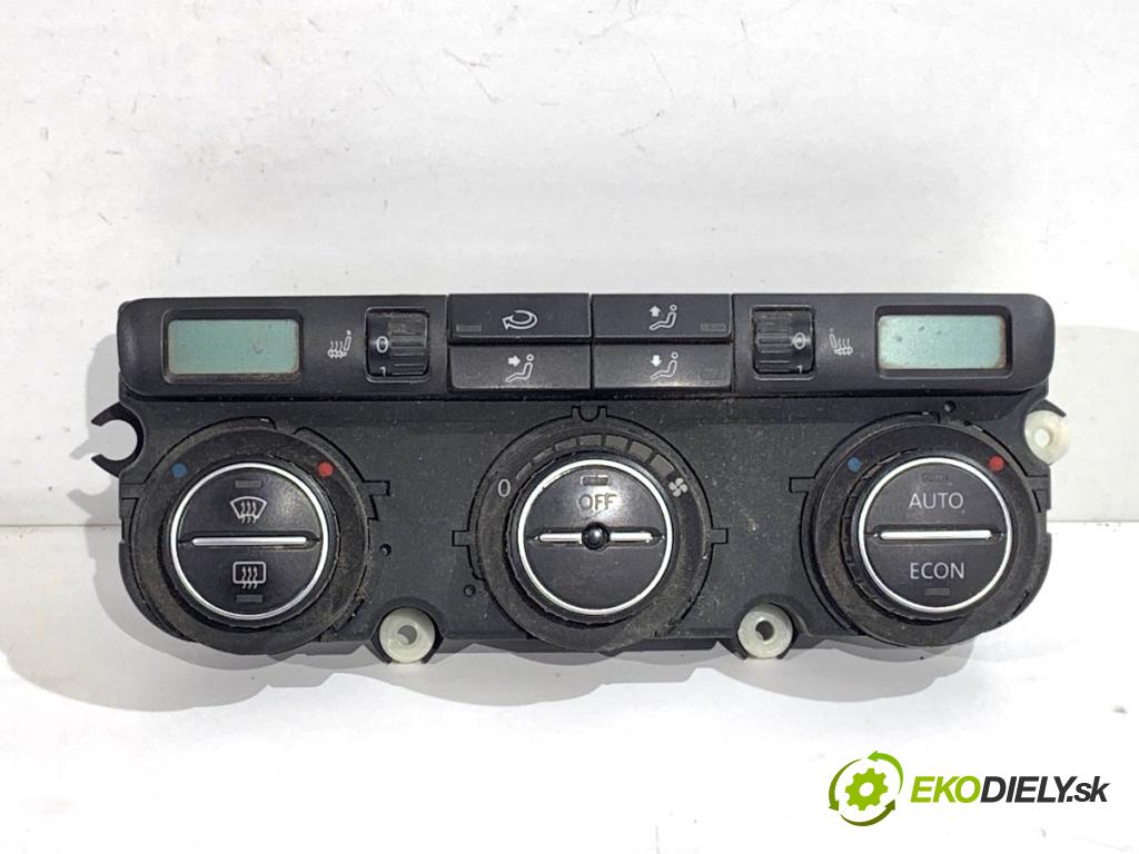 VW PASSAT B6 sedan 2005 103 kW 2.0 TDI 1968 Panel ovládania kúrenia  (Prepínacie páčky pod volantom)