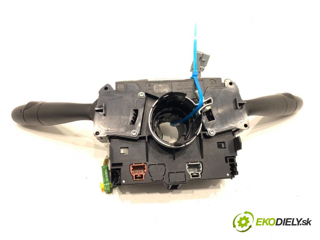 PEUGEOT 207 liftback 2006 50 kW 1.4 HDi 1398 Prepínač kombinovaný 96630730XT (Prepínacie páčky pod volantom)