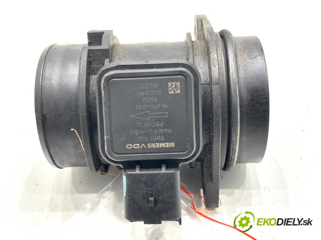 PEUGEOT 207 liftback 2006 50 kW 1.4 HDi 1398 Váha vzduchu 9647144080 (Váha vzduchu)