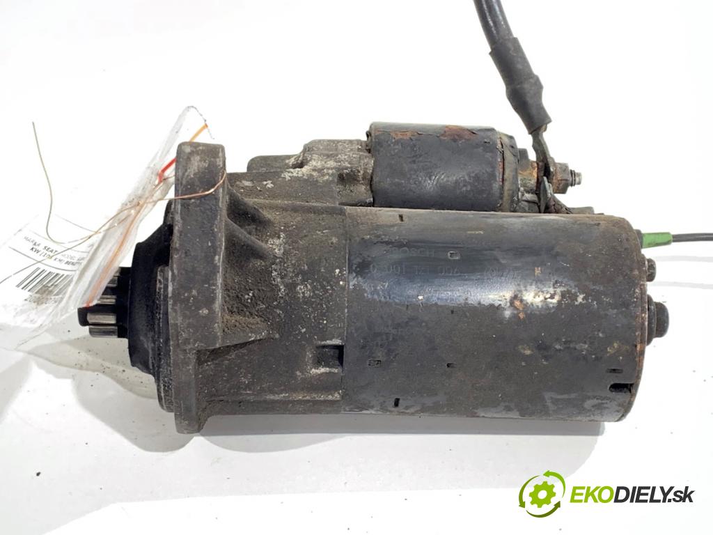 SEAT LEON I liftback 2003 77 kW 1.6 16 V 1598 startér 0001121006 (Startér)