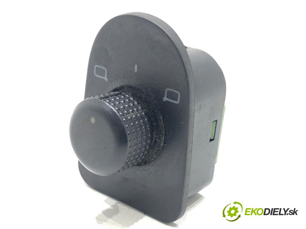 SEAT LEON I liftback 2003 77 kW 1.6 16 V 1598 Prepínač nastavenia spätných zrkadiel 1M1959565G (Prepínacie páčky pod volantom)