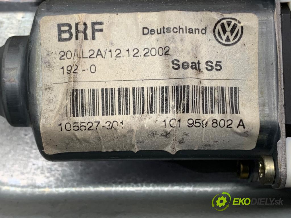 SEAT LEON I liftback 2003 77 kW 1.6 16 V 1598 Mechanizmus okna pravy predný