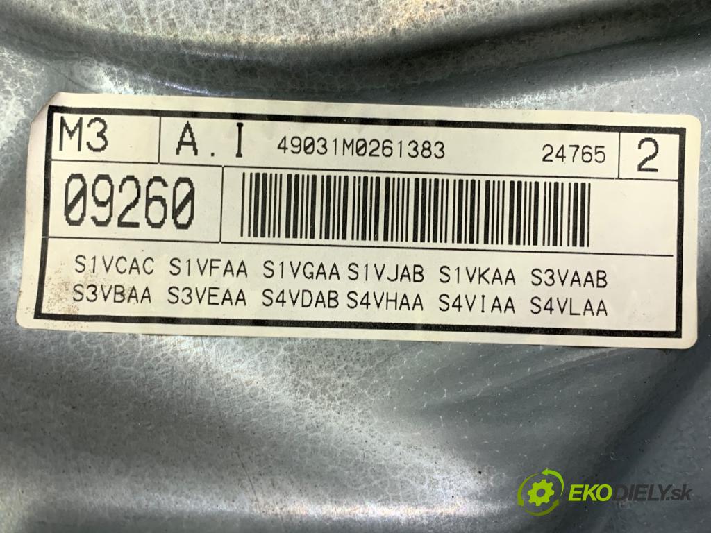 SEAT LEON I liftback 2003 77 kW 1.6 16 V 1598 Mechanizmus okna ľavy predný