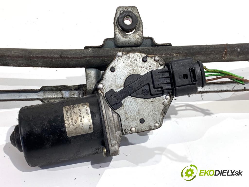 SEAT LEON I liftback 2003 77 kW 1.6 16 V 1598 Mechanizmus stieračov predný 1J1955113C (Motorček stieračov predný)