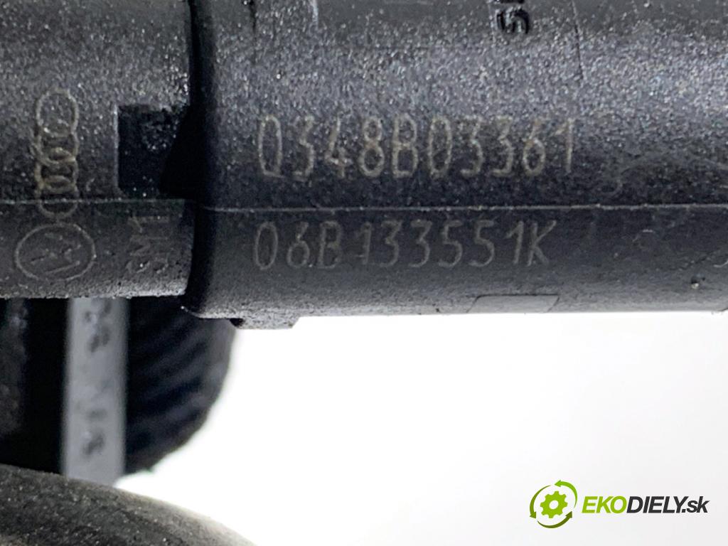 AUDI A4 B6 sedan 2001 96 kW 2.0 1984 Lišta vstrekovacia 06B133551K (Vstrekovacia lišta)