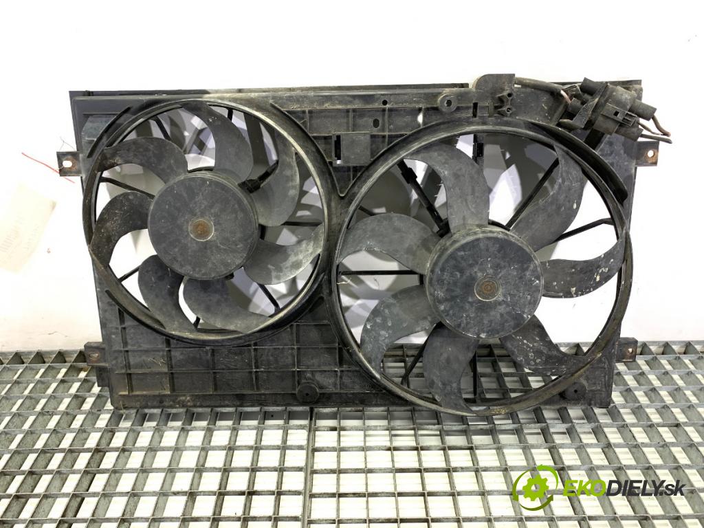 VW PASSAT B6 sedan 2006 77 kW 1.9 TDI 1896 Ventilátor klimatizácie 1K0121207T (Ventilátor chladiča klimatizácie)
