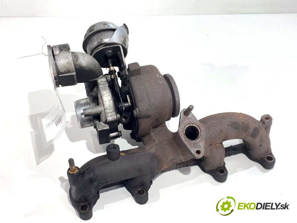 VW PASSAT B6 sedan 2006 77 kW 1.9 TDI 1896 turbo 038253016K (Kompletní turbodmychadlo)