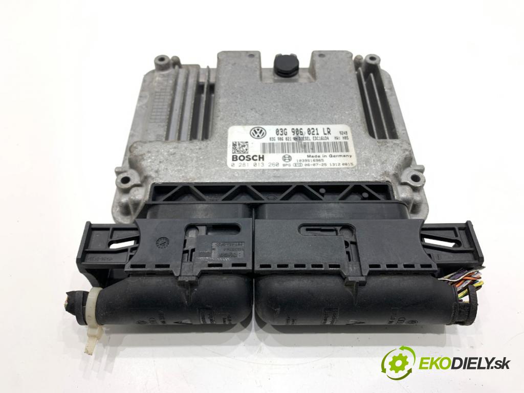 VW PASSAT B6 sedan 2006 77 kW 1.9 TDI 1896 riadiaca jednotka Motor 906021LR 0281013260 (Riadiaca jednotka)
