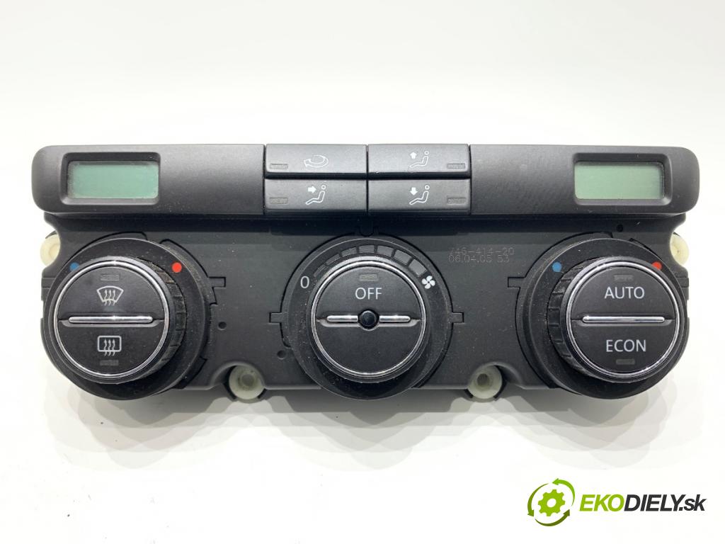 VW PASSAT B6 sedan 2006 77 kW 1.9 TDI 1896 Panel ovládania kúrenia  (Prepínacie páčky pod volantom)