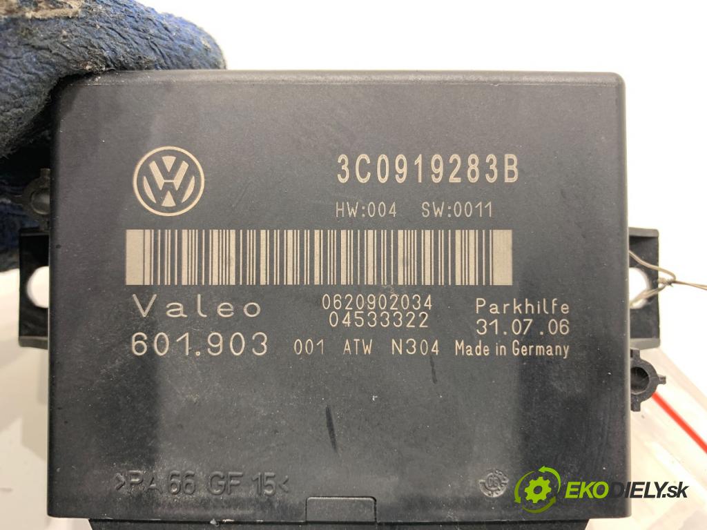 VW PASSAT B6 sedan 2006 77 kW 1.9 TDI 1896 modul PDC 3C0919283B (Řídící jednotka ostatní)