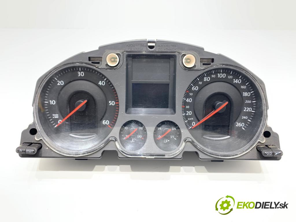 VW PASSAT B6 sedan 2006 77 kW 1.9 TDI 1896 Prístrojovka A2C53194181 (Prístrojová doska)