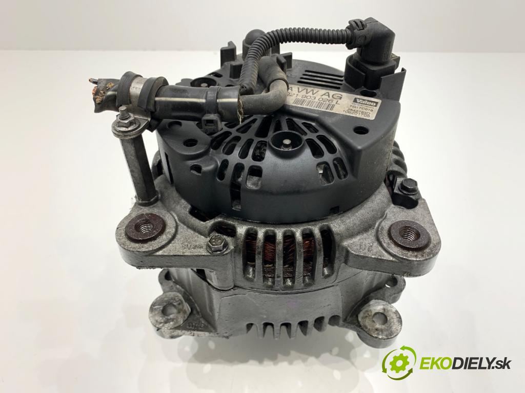 VW PASSAT B6 sedan 2006 77 kW 1.9 TDI 1896 Alternátor 021903026L (Alternátor)