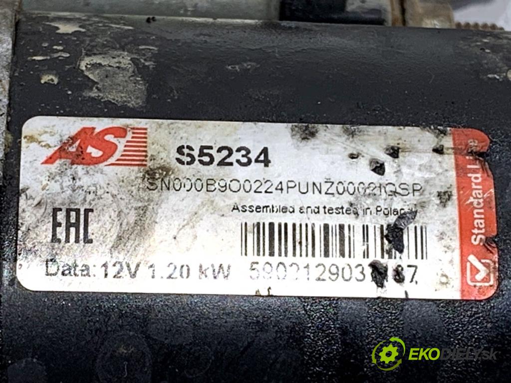 FIAT SEDICI SUV 2011 88 kW 1.6 16V 4x4 1586 startér  (Startér)