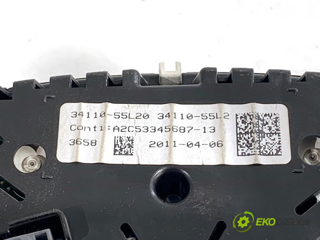 FIAT SEDICI SUV 2011 88 kW 1.6 16V 4x4 1586 Prístrojovka 34110-55L20 (Prístrojová doska)