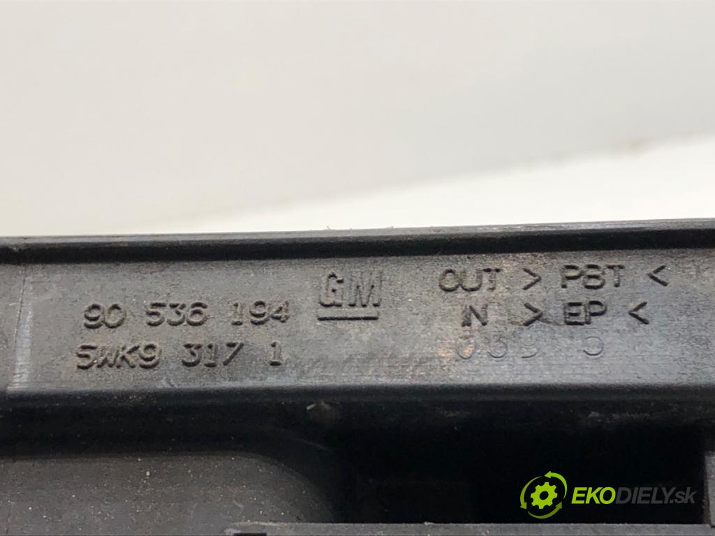 OPEL ZAFIRA A nadwozie wielkoprzestrzenne (MPV) 2005 92 kW 1.8 16V (F75) 1796 Cievka zapaľovacia 90536194 (Zapaľovacia cievka)