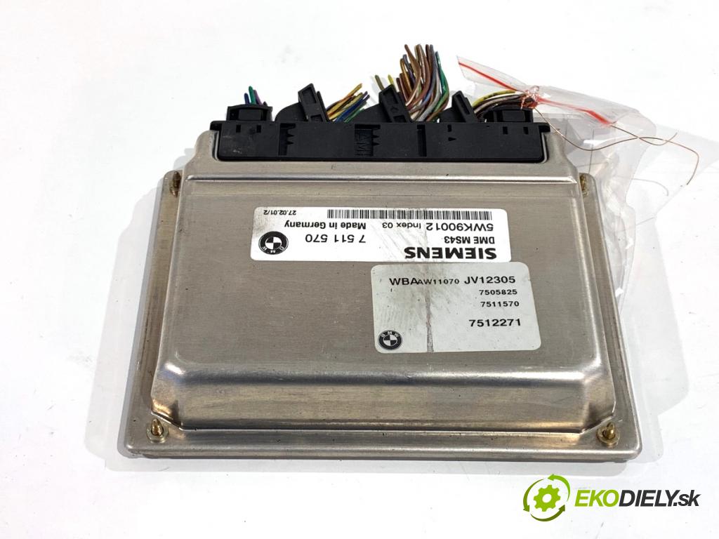 BMW E46 Kombi 2001 125 kW 323 i 2494 riadiaca jednotka Motor 7511570 (Riadiaca jednotka)