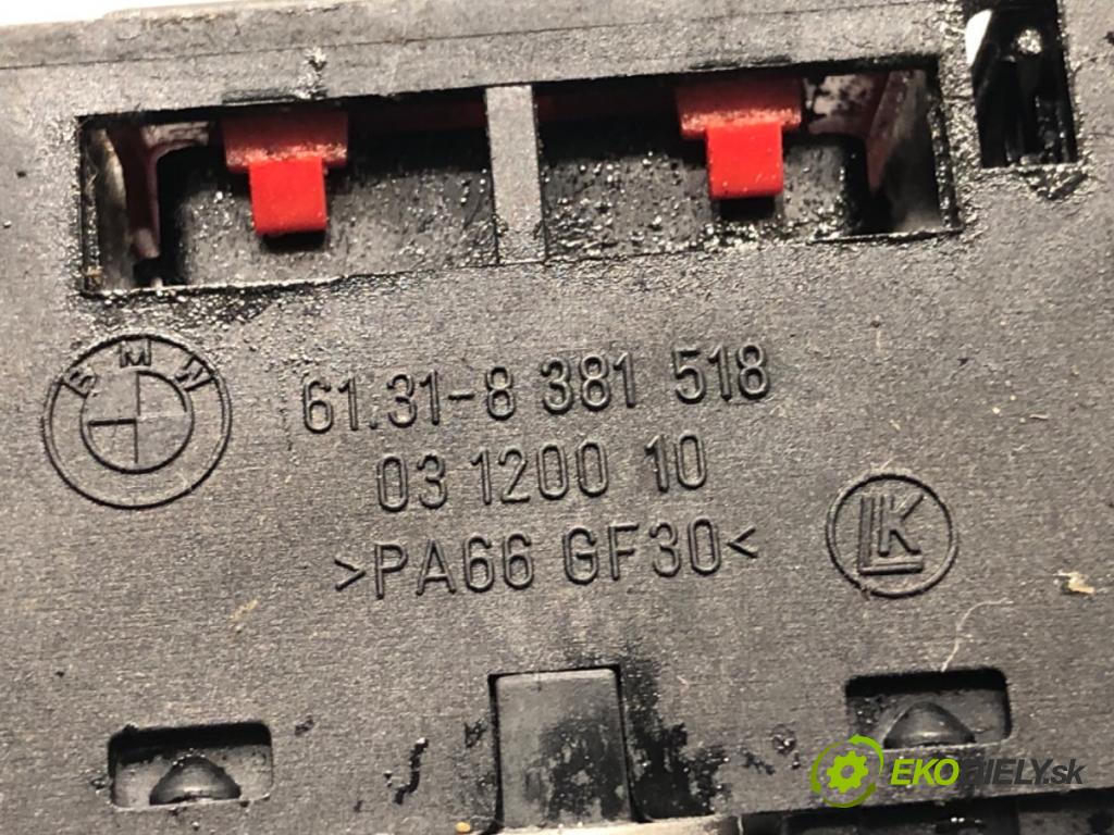 BMW E46 Kombi 2001 125 kW 323 i 2494 SPÍNAČE: okien 8381518 8381514