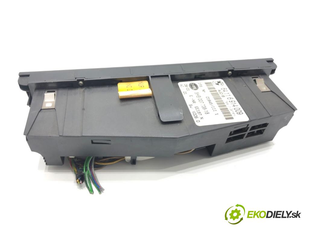 BMW E46 Kombi 2001 125 kW 323 i 2494 Panel ovládania kúrenia 6914009 (Prepínacie páčky pod volantom)