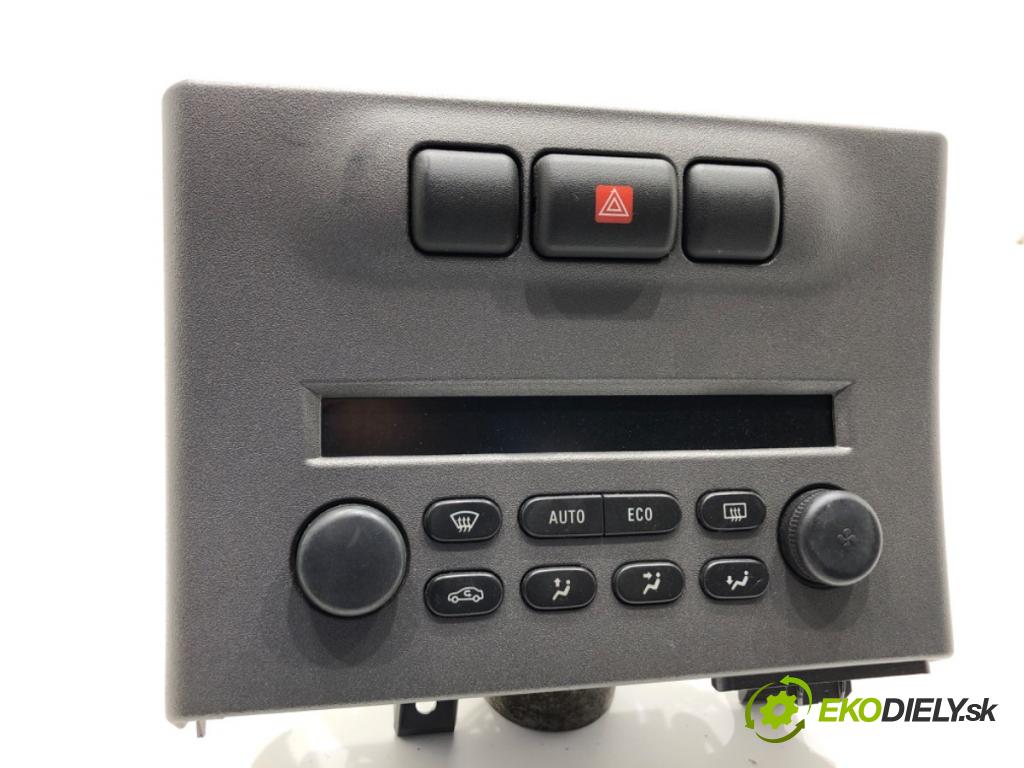 OPEL ZAFIRA A nadwozie wielkoprzestrzenne (MPV) 2005 92 kW 1.8 16V (F75) 1796 Panel ovládania kúrenia 013140985 (Prepínacie páčky pod volantom)