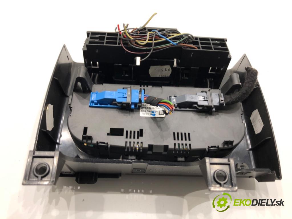 OPEL ZAFIRA A nadwozie wielkoprzestrzenne (MPV) 2005 92 kW 1.8 16V (F75) 1796 Panel ovládania kúrenia 013140985 (Prepínacie páčky pod volantom)