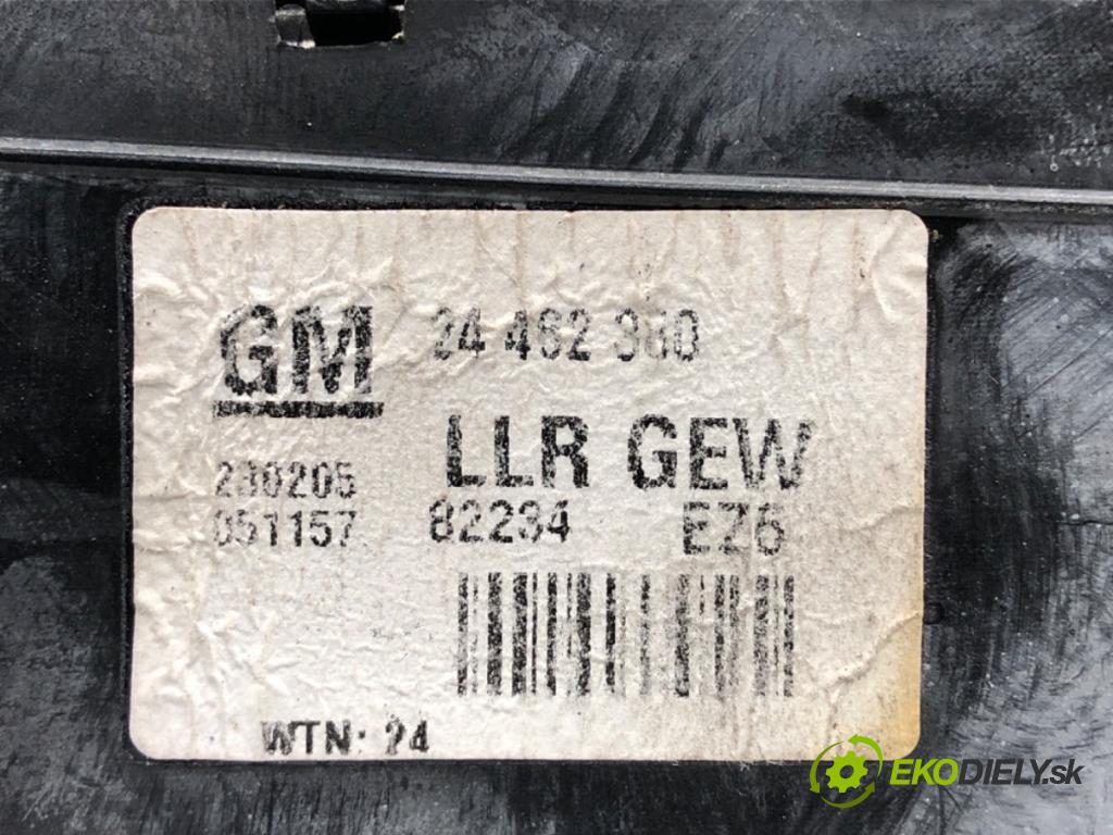 OPEL ZAFIRA A nadwozie wielkoprzestrzenne (MPV) 2005 92 kW 1.8 16V (F75) 1796 Spätné zrkadlo pravy 24462380