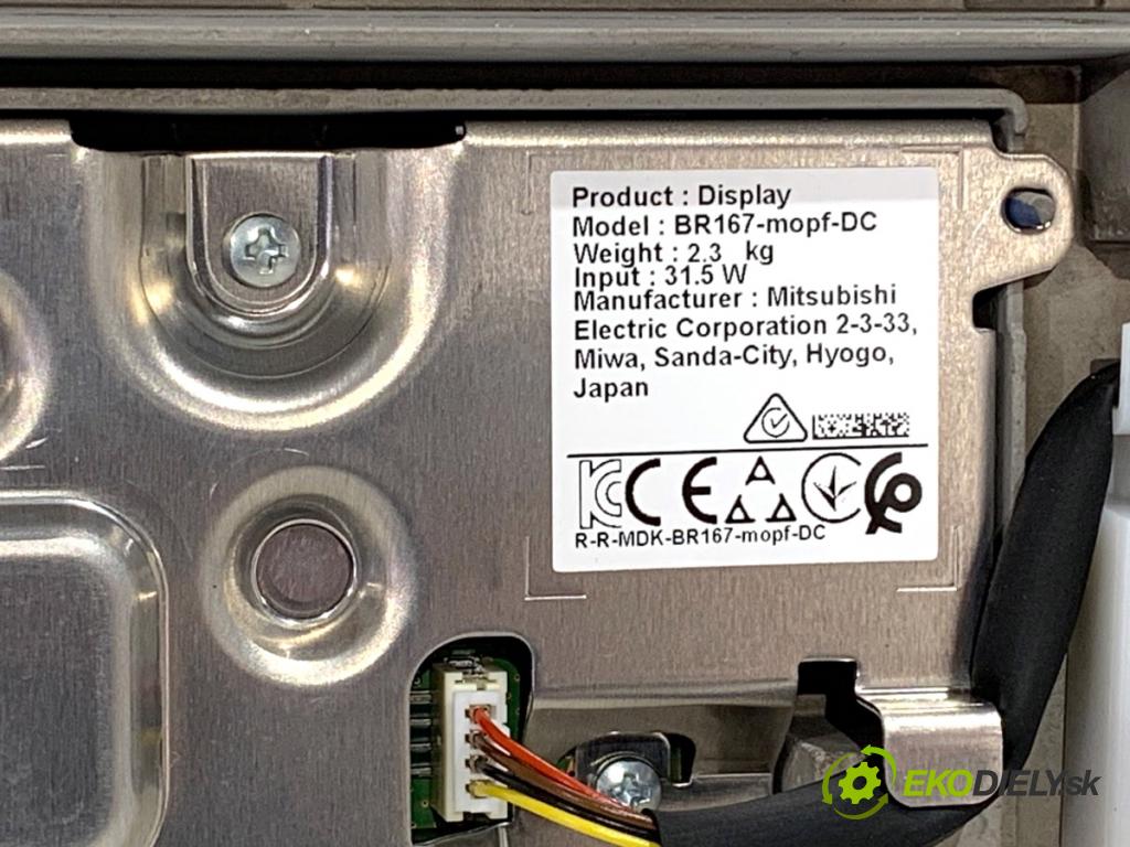 MERCEDES-BENZ GLE  2025 198 kW GLE 300 d 4-matic (167.109) 1993 Prístrojovka A1679009228 (Prístrojová doska)