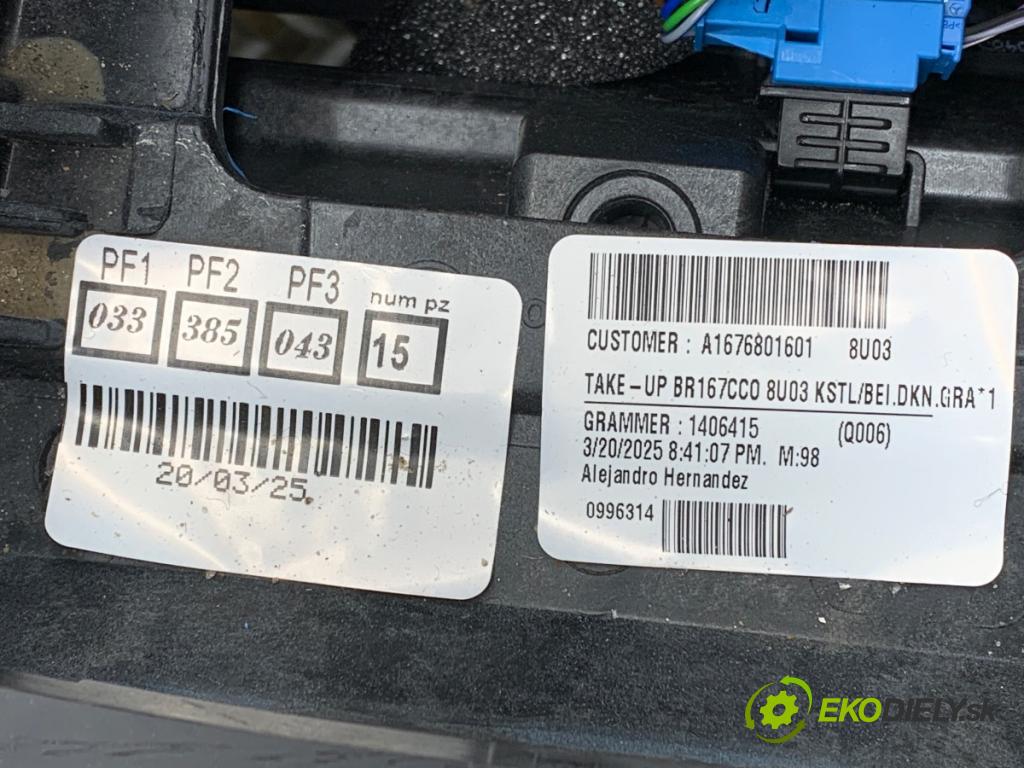 MERCEDES-BENZ GLE  2025 198 kW GLE 300 d 4-matic (167.109) 1993 Tunel středový A1676801601 (Středový tunel)