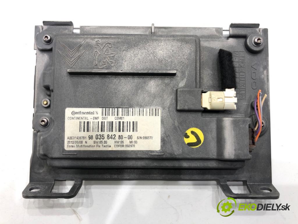 PEUGEOT 208 I liftback 2012 50 kW 1.4 HDi 1398 Dislpej 9803584280 (Prístrojová doska)