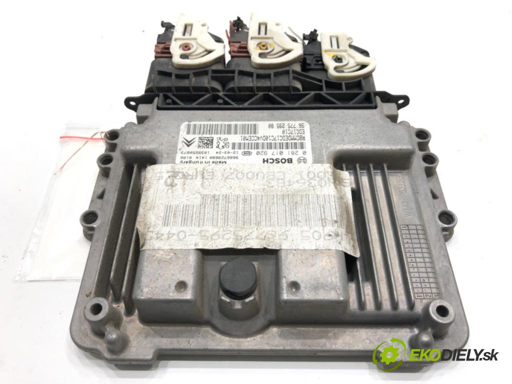 PEUGEOT 208 I liftback 2012 50 kW 1.4 HDi 1398 riadiaca jednotka Motor 9677529580 (Riadiaca jednotka)