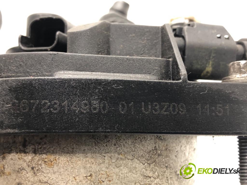 PEUGEOT 208 I liftback 2012 50 kW 1.4 HDi 1398 Obal filtra paliva 9672314980 (Obal palivového filtra)