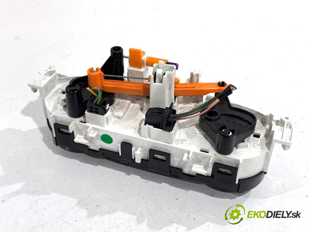 PEUGEOT 208 I liftback 2012 50 kW 1.4 HDi 1398 Panel ovládania kúrenia 96722483ZD (Prepínacie páčky pod volantom)