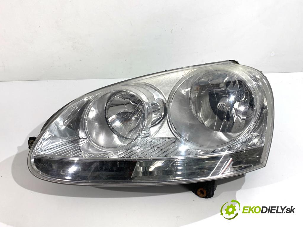 VW GOLF V liftback 2005 66 kW 1.9 TDI 1896 Svetlomet ľavy predný 