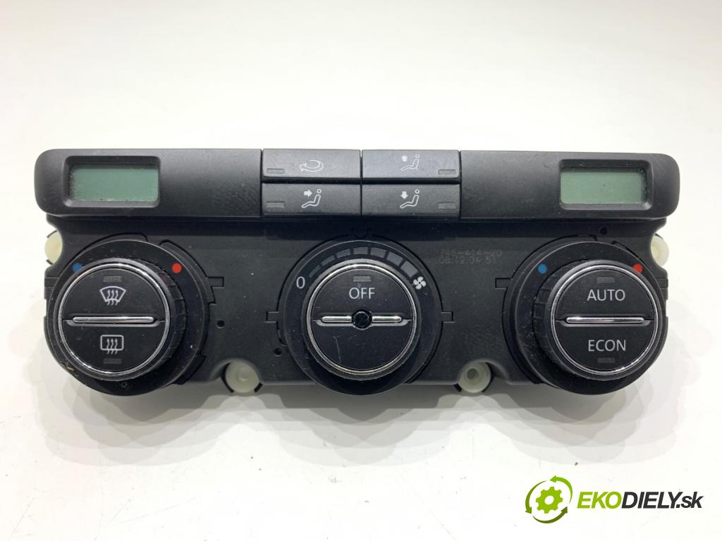 VW GOLF V liftback 2005 66 kW 1.9 TDI 1896 Panel ovládania kúrenia  (Prepínacie páčky pod volantom)