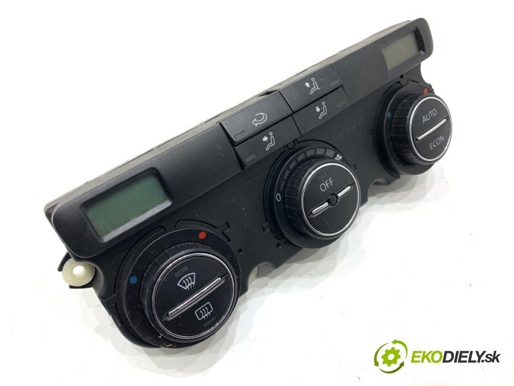 VW GOLF V liftback 2005 66 kW 1.9 TDI 1896 Panel ovládania kúrenia  (Prepínacie páčky pod volantom)