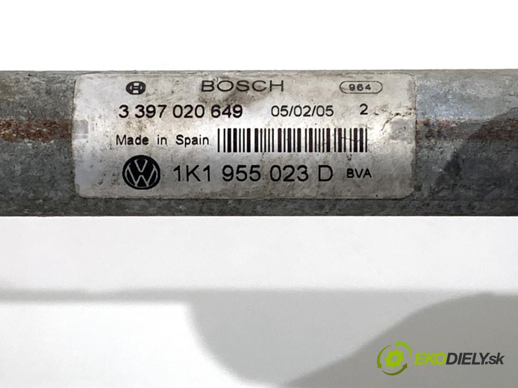 VW GOLF V liftback 2005 66 kW 1.9 TDI 1896 Mechanizmus stieračov predný 1K1955023D (Motorček stieračov predný)