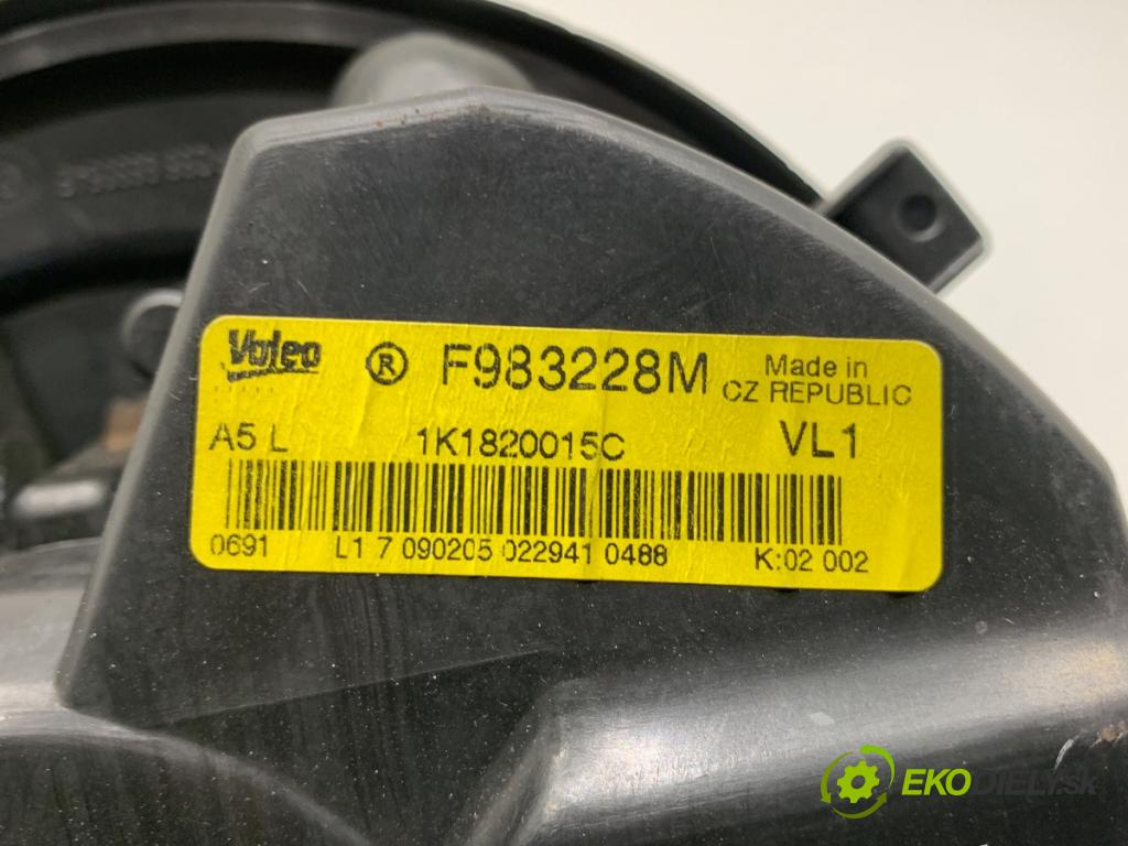 VW GOLF V liftback 2005 66 kW 1.9 TDI 1896 ventilátor kúrenia 1K1820015C