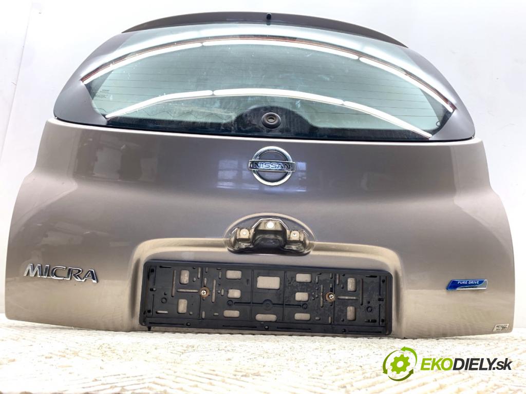 NISSAN MICRA K12 liftback 2009 48 kW 1.2 16V 1240 kapota zad C30