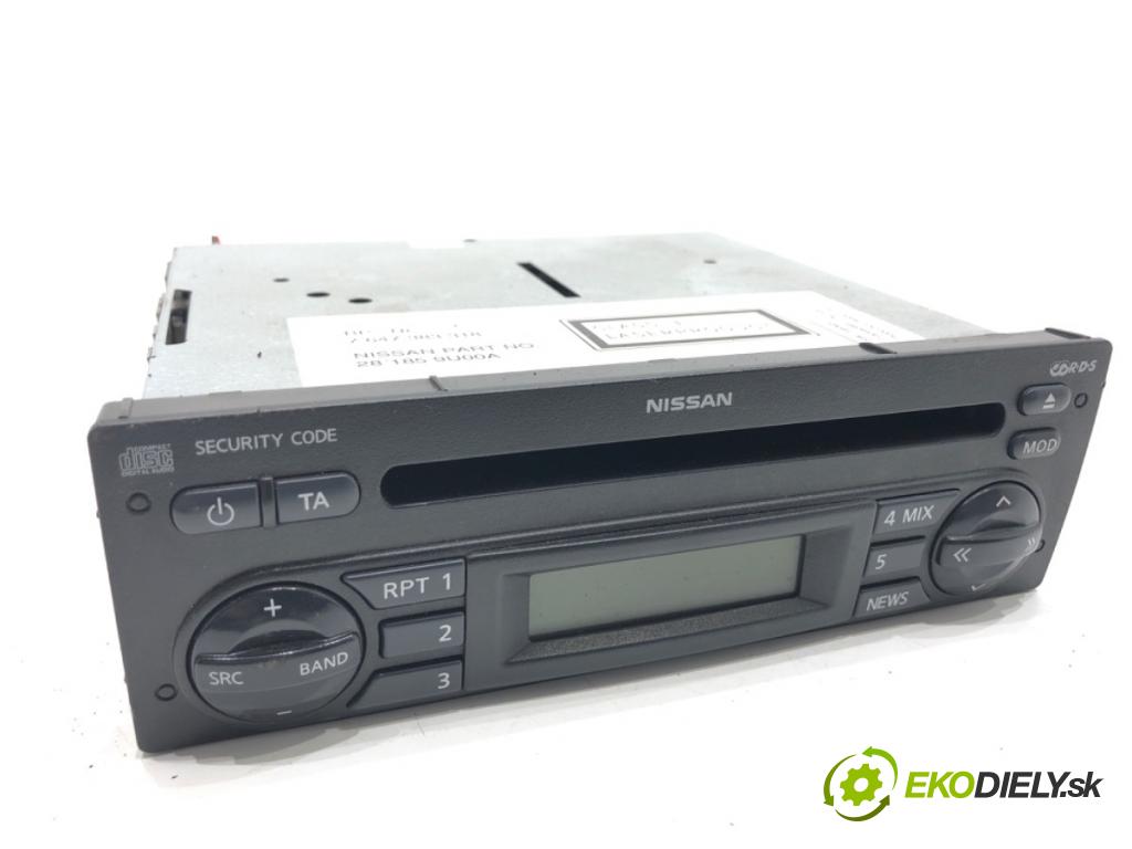 NISSAN MICRA K12 liftback 2009 48 kW 1.2 16V 1240 RADIO 7647383318 (Audio zariadenie)