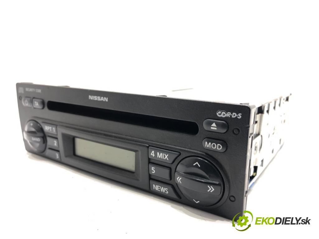 NISSAN MICRA K12 liftback 2009 48 kW 1.2 16V 1240 RADIO 7647383318 (Audio zariadenie)