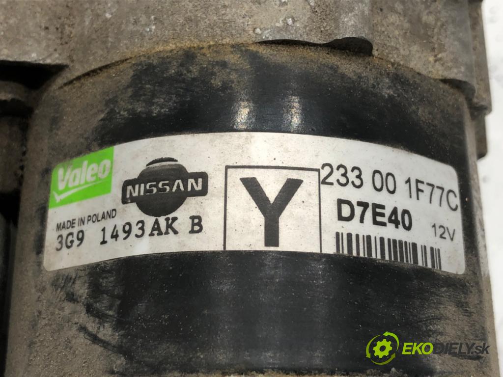 NISSAN MICRA K12 liftback 2009 48 kW 1.2 16V 1240 startér 233001F77C (Startér)