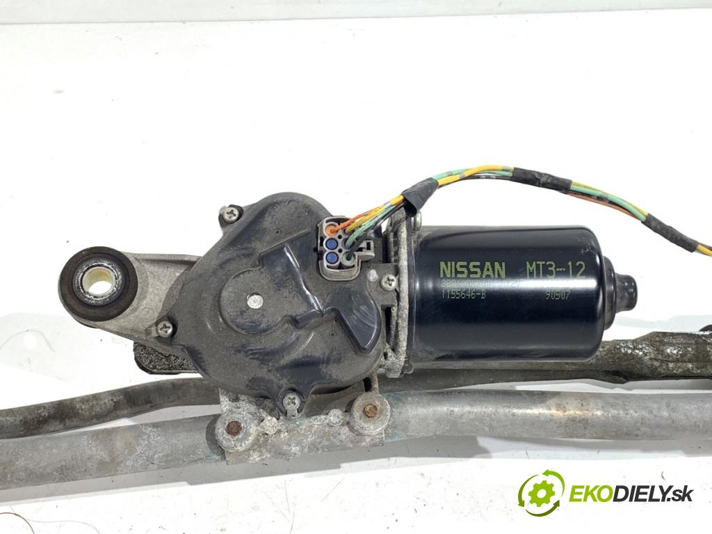 NISSAN MICRA K12 liftback 2009 48 kW 1.2 16V 1240 Mechanizmus stieračov predný 28810AX700 (Motorček stieračov predný)