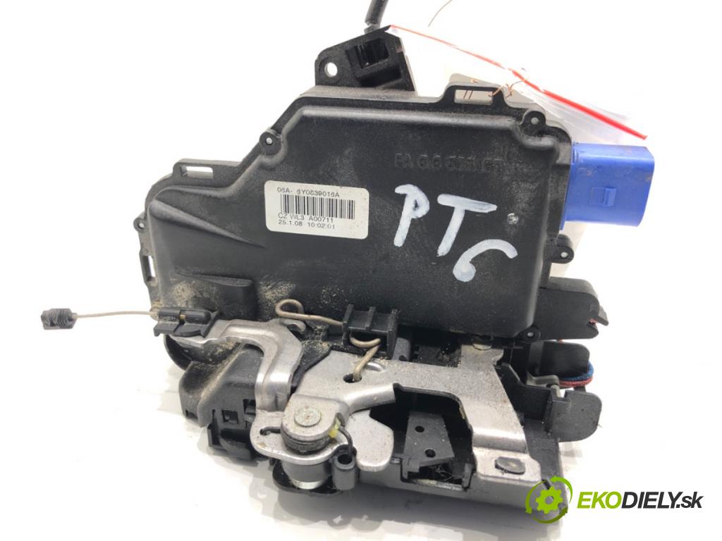 SKODA FABIA II liftback 2008 51 kW 1.2 1198 zámok Dvere pravy zad 6Y0839016A