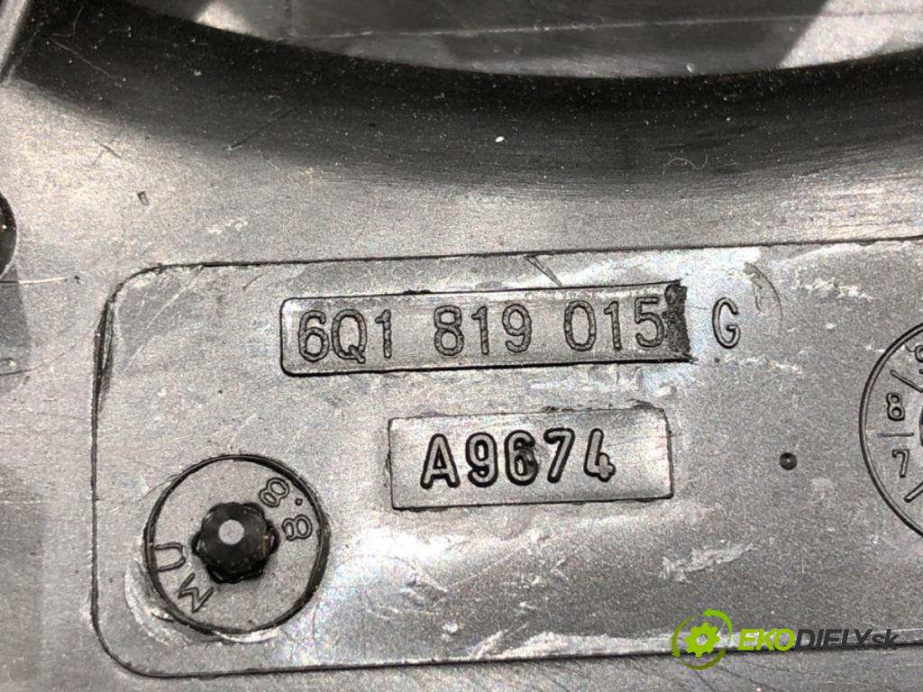 SKODA FABIA II liftback 2008 51 kW 1.2 1198 ventilátor kúrenia 6Q1819015G