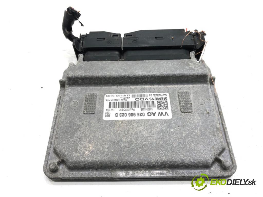 SKODA FABIA II liftback 2008 51 kW 1.2 1198 riadiaca jednotka Motor 03E906023B (Riadiaca jednotka)