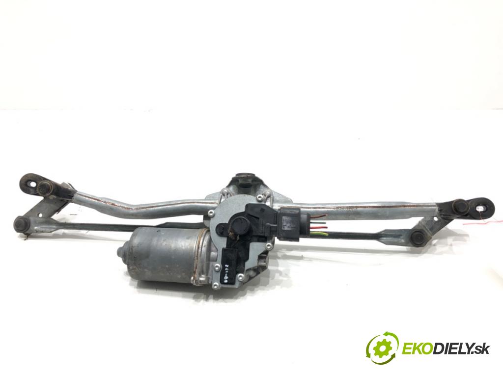 SKODA FABIA II liftback 2008 51 kW 1.2 1198 Mechanizmus stieračov predný 5J1955113A (Motorček stieračov predný)