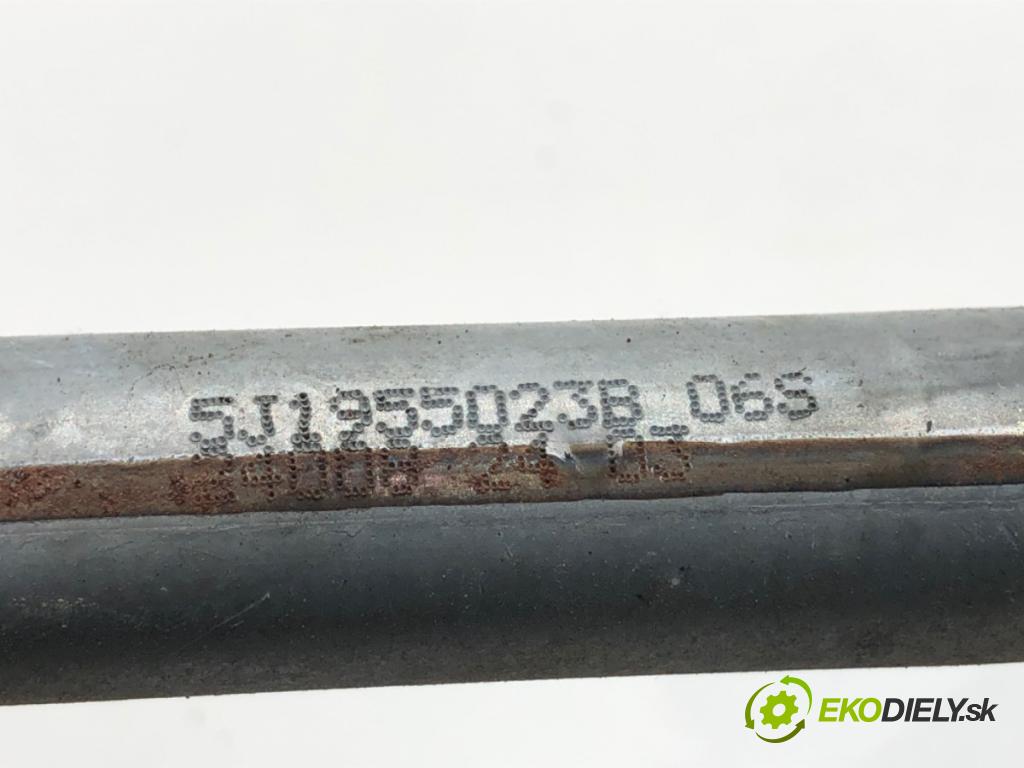 SKODA FABIA II liftback 2008 51 kW 1.2 1198 Mechanizmus stieračov predný 5J1955113A (Motorček stieračov predný)