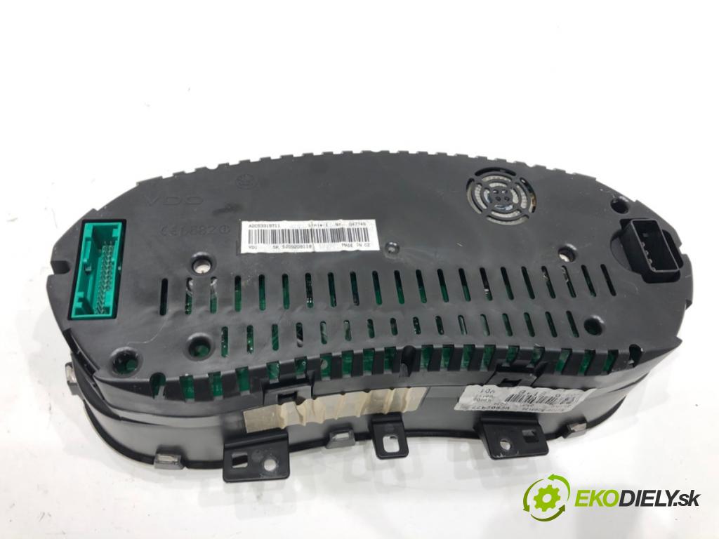 SKODA FABIA II liftback 2008 51 kW 1.2 1198 Prístrojovka 5J0920811B (Prístrojová doska)