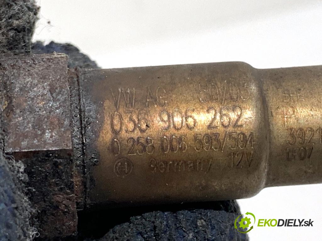 VW GOLF V liftback 2004 55 kW 1.4 16V 1390 sonda lambda zad 036906262P (Lambda sonda)