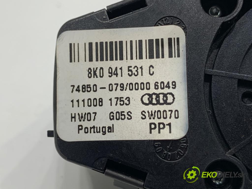 AUDI A4 B8 sedan 2008 132 kW 2.0 TFSI 1984 Spínač svetiel 8K0941531C