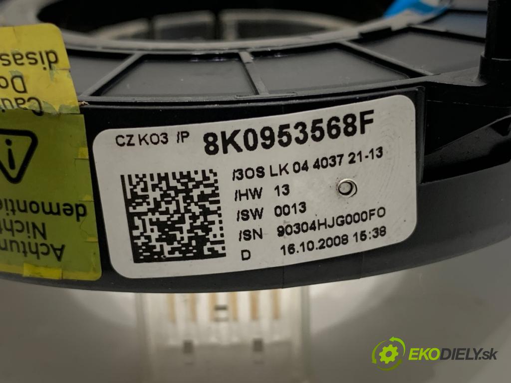 AUDI A4 B8 sedan 2008 132 kW 2.0 TFSI 1984 kroužek slimák airbag 8K0953568F (Airbag)